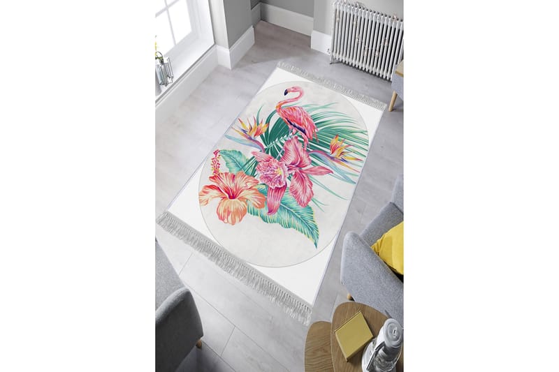 Homefesto Matta 80x300 cm - Multifärgad/Sammet - Textil & mattor - Matta - Orientalisk matta - Persisk matta