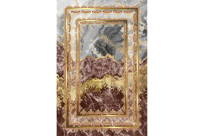 Homefesto Matta 80x300 cm - Multifärgad/Sammet - Textil & mattor - Matta - Orientalisk matta - Persisk matta