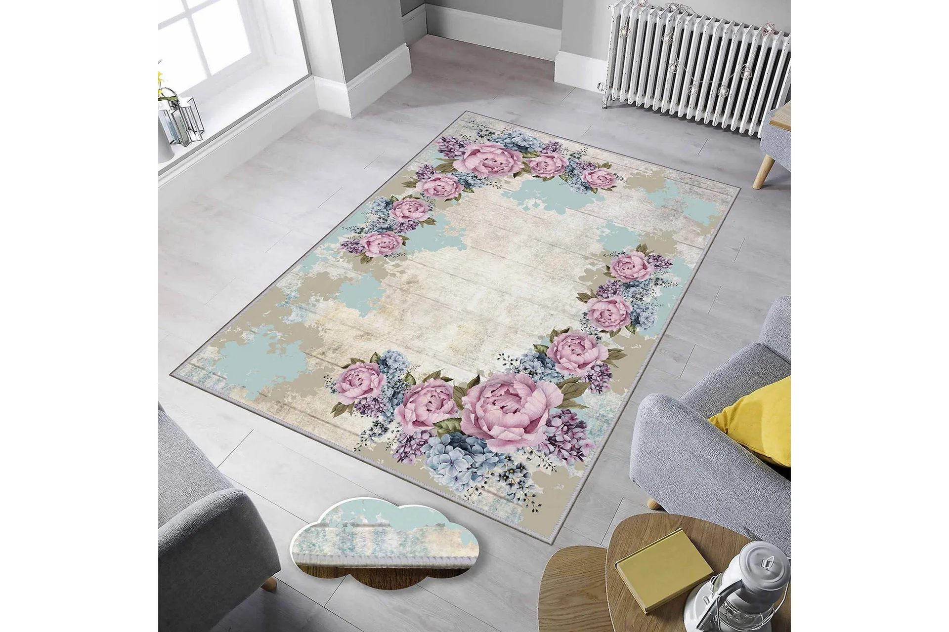 Homefesto Matta 80x300 cm - Multif&auml;rgad