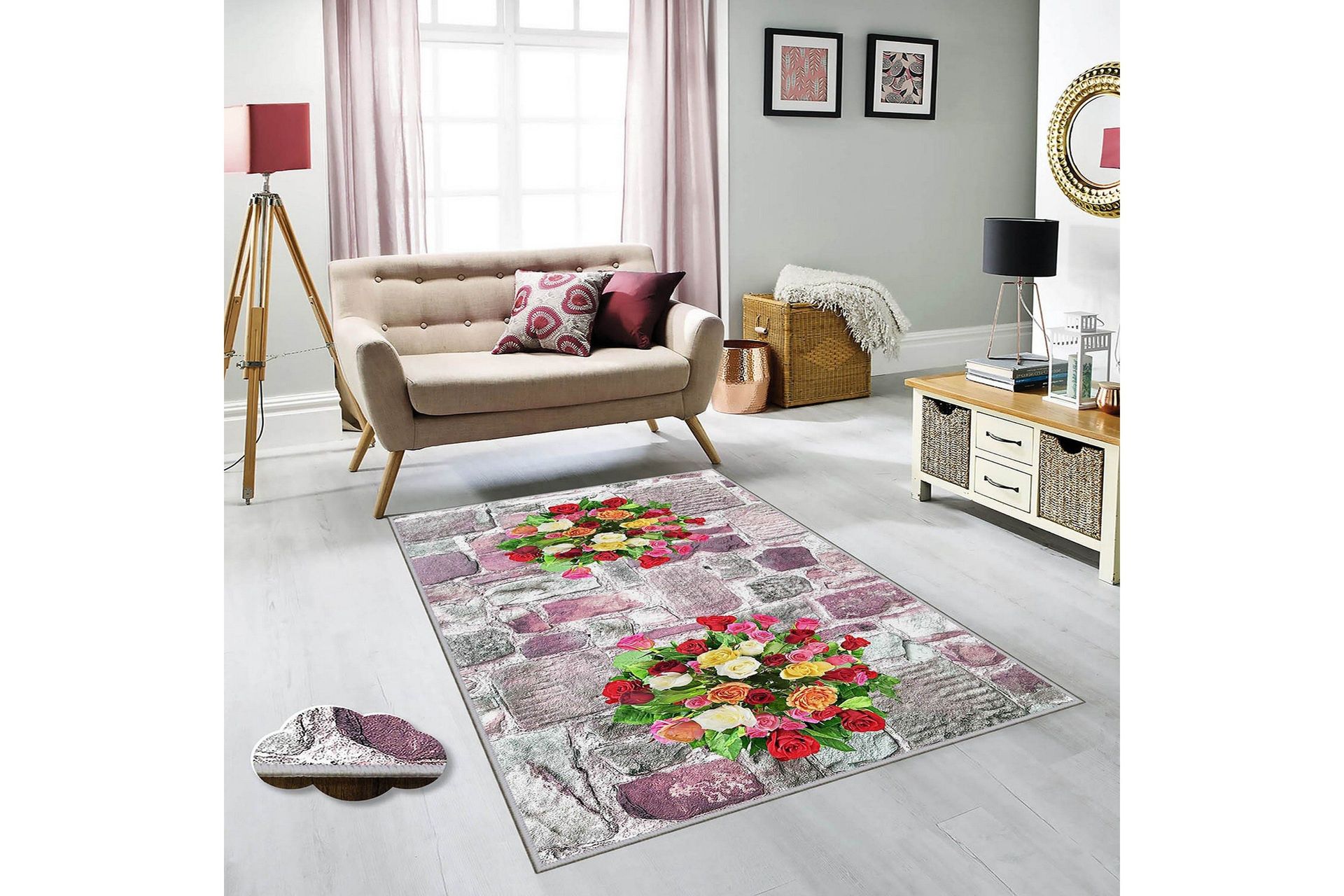 Homefesto Matta 80x300 cm - Multif&auml;rgad