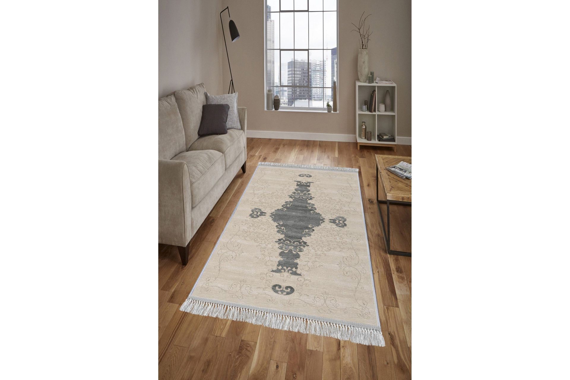 Homefesto Matta 80x300 cm - Multif&auml;rgad/Sammet