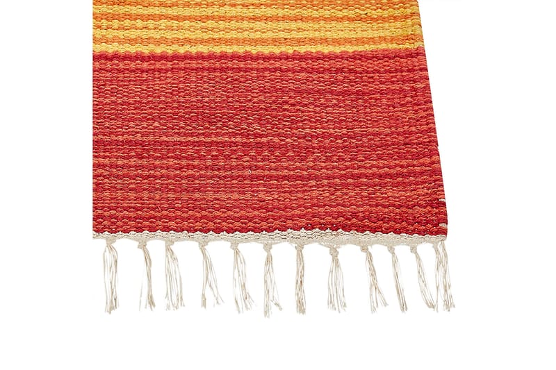 Kamaris Kelimmatta 140x200 cm - Röd - Textil & mattor - Matta - Orientalisk matta - Kelimmatta