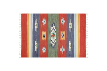 Kamaris Kelimmatta 140x200 cm - Röd - Textil & mattor - Matta - Orientalisk matta - Kelimmatta