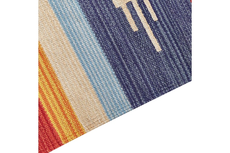 Kamaris Kelimmatta 140x200 cm - Röd - Textil & mattor - Matta - Orientalisk matta - Kelimmatta