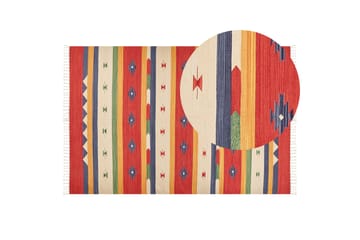Kelimmatta Alapars 200x300 cm - Röd - Textil & mattor - Matta - Orientalisk matta - Kelimmatta