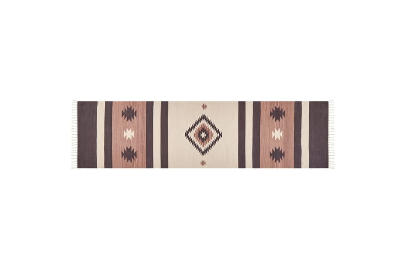 Kelimmatta Aragats 80x300 cm - Beige - Textil & mattor - Matta - Orientalisk matta - Kelimmatta