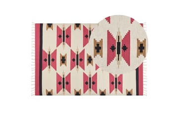Kelimmatta Garni 200x300 cm - Röd - Textil & mattor - Matta - Orientalisk matta - Kelimmatta