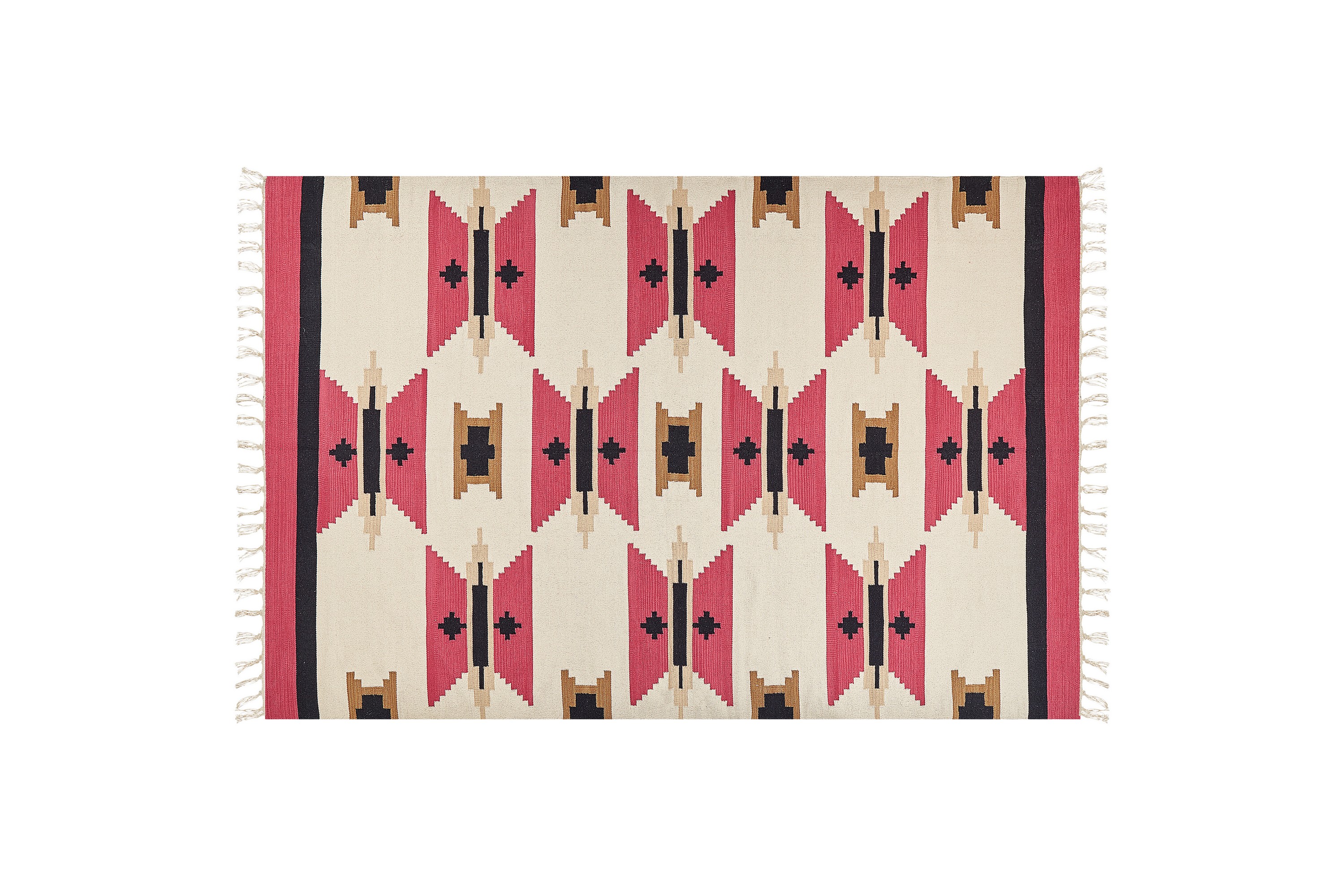 Kelimmatta Garni 200x300 cm Röd