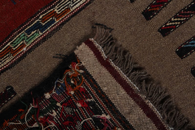 Handknuten Persisk Patchworkmatta 98x168 cm Kelim - Flerfärgad - Kelimmatta