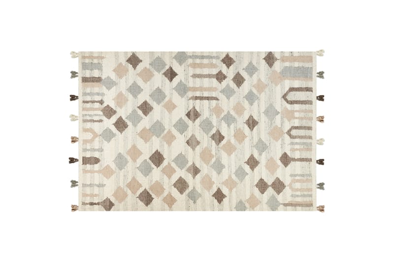 Kelimmatta Kaghtsrashen 200x300 cm - Beige - Kelimmatta