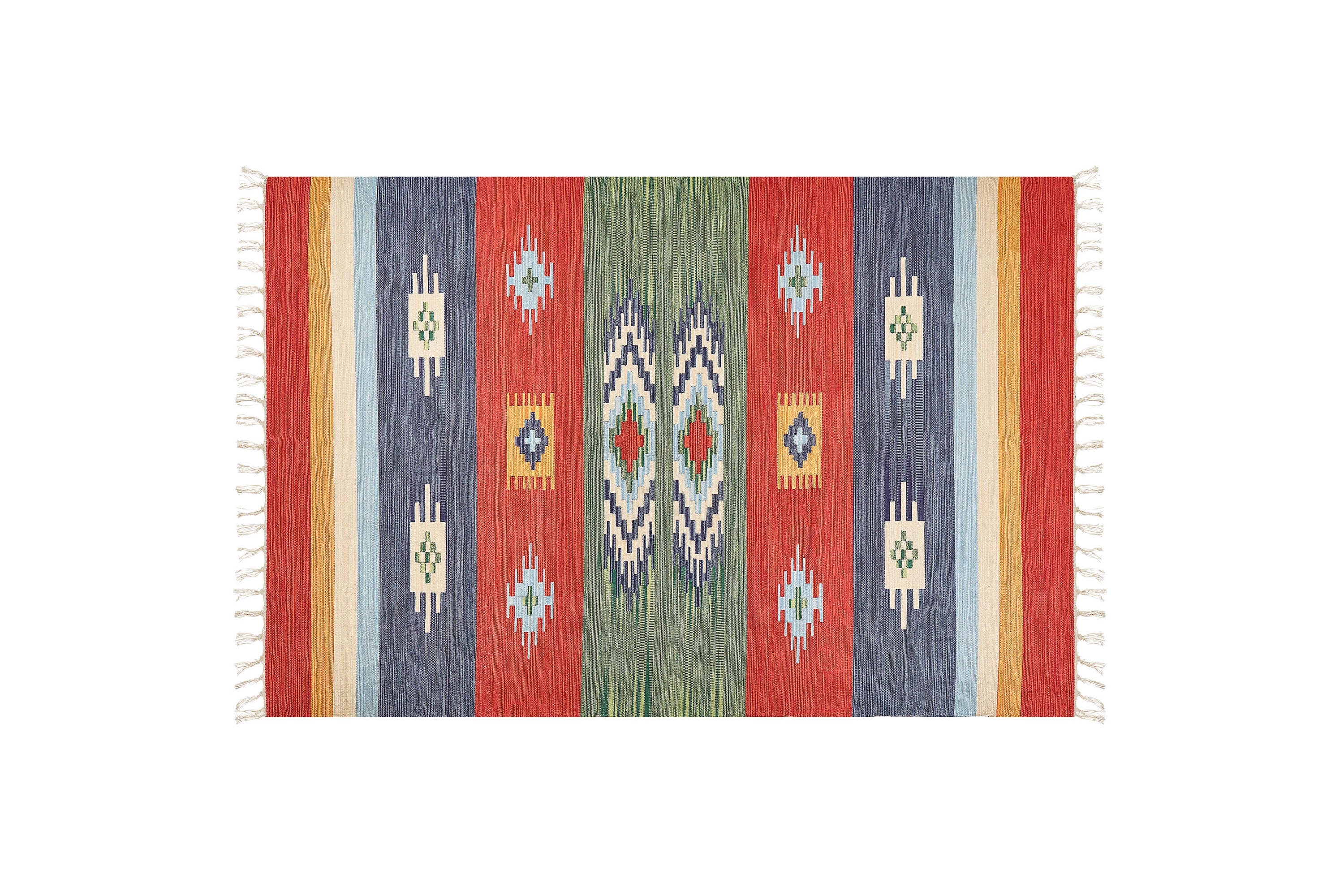 Kelimmatta Kamaris 200x300 cm Röd