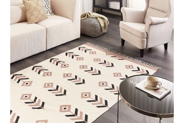 Kelimmatta Niavan 140x200 cm - Beige - Textil & mattor - Matta - Orientalisk matta - Kelimmatta