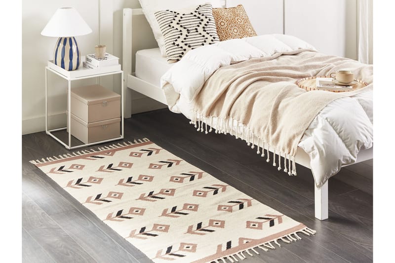 Kelimmatta Niavan 80x150 cm - Beige - Textil & mattor - Matta - Orientalisk matta - Kelimmatta