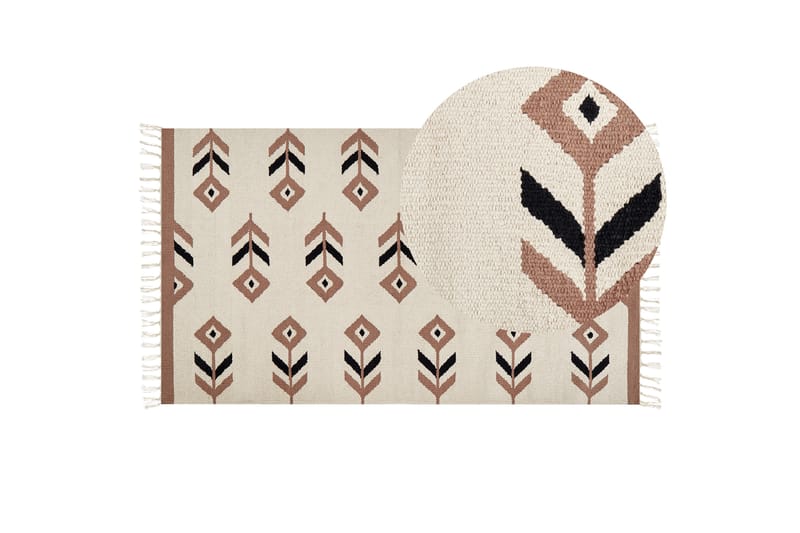 Kelimmatta Niavan 80x150 cm - Beige - Textil & mattor - Matta - Orientalisk matta - Kelimmatta