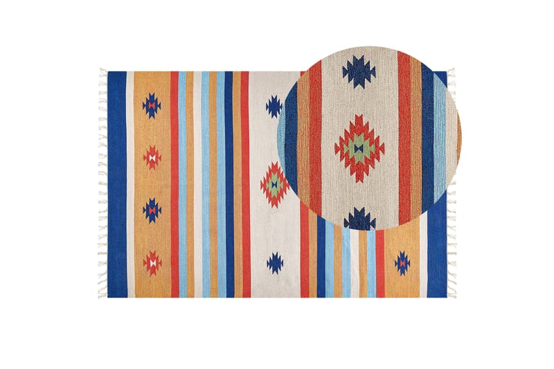 Kelimmatta Taronik 200x300 cm - Röd - Textil & mattor - Matta - Orientalisk matta - Kelimmatta