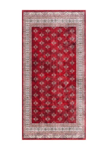Maskinvävd Matta Tarfaya 80x300 cm - Röd - Textil & mattor - Matta - Orientalisk matta - Persisk matta