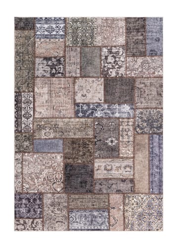 Maskinvävd Matta Tarfaya Patch Rund 240 cm - Smaragdgrön - Textil & mattor - Matta - Orientalisk matta - Patchwork matta