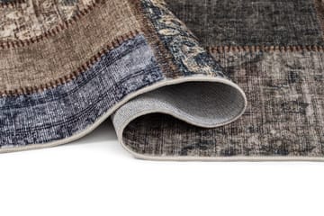 Maskinvävd Matta Tarfaya Patch Rund 240 cm - Smaragdgrön - Textil & mattor - Matta - Orientalisk matta - Patchwork matta