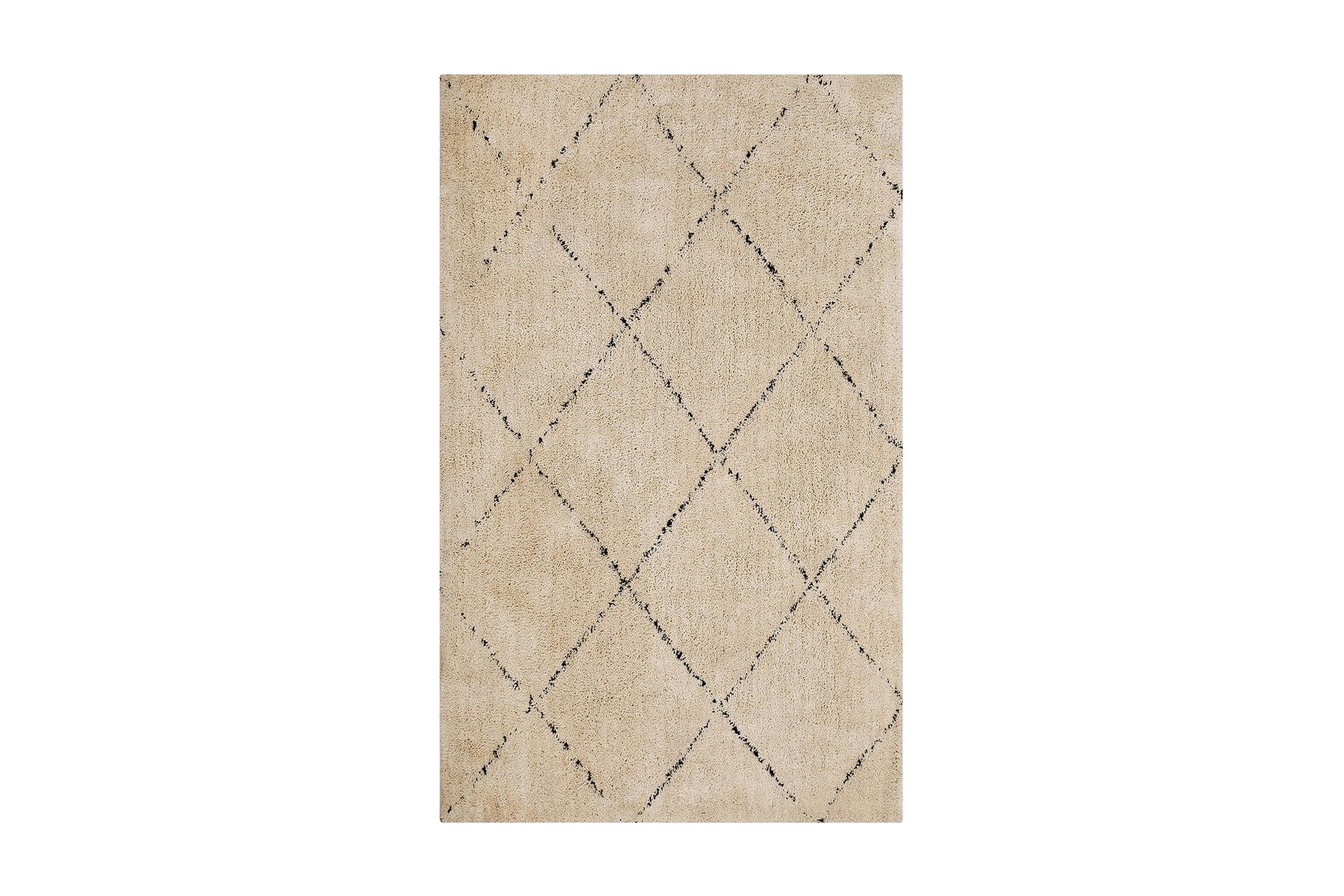 Matta Abhijay 160x230 cm Beige/Svart