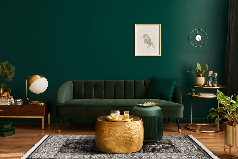 Matta Casablanca 160x230 cm - Svart - Orientalisk matta - Persisk matta