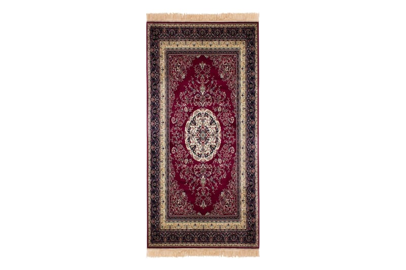 Matta Casablanca Medallion 80x250 - Röd - Persisk matta - Orientalisk matta - Stor matta