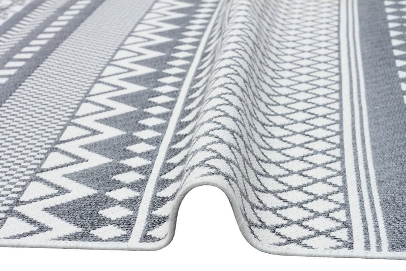 Matta Eko Hali 120x180 cm - Grå/Vit - Textil & mattor - Matta - Orientalisk matta - Persisk matta