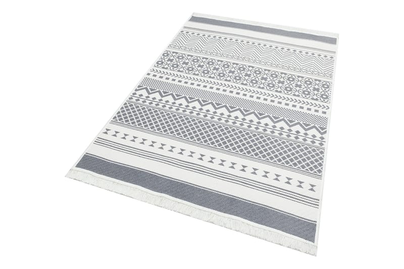 Matta Eko Hali 120x180 cm - Grå/Vit - Textil & mattor - Matta - Orientalisk matta - Persisk matta