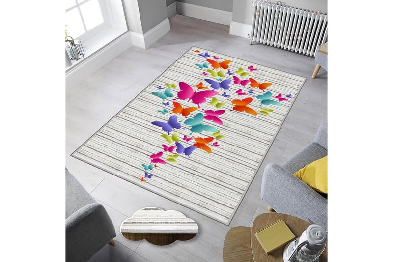 Matta Homefesto 100x150 cm - Multifärgad - Persisk matta - Orientalisk matta