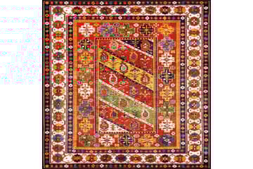 Matta Homefesto 100x150 cm - Multifärgad - Textil & mattor - Matta - Orientalisk matta - Persisk matta
