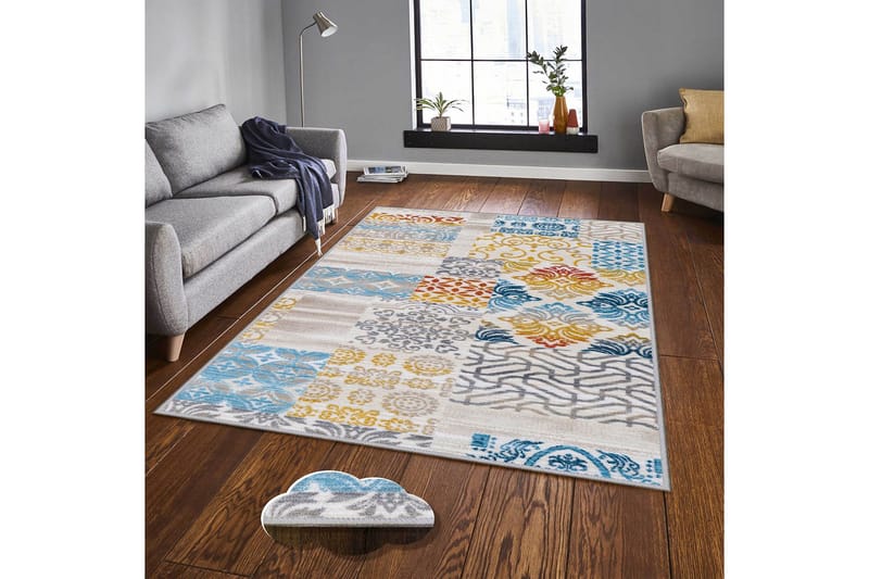 Matta Homefesto 100x150 cm - Multifärgad - Textil & mattor - Matta - Orientalisk matta - Persisk matta