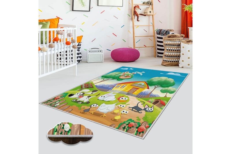 Matta Homefesto 100x150 cm - Multifärgad - Textil & mattor - Matta - Orientalisk matta - Persisk matta