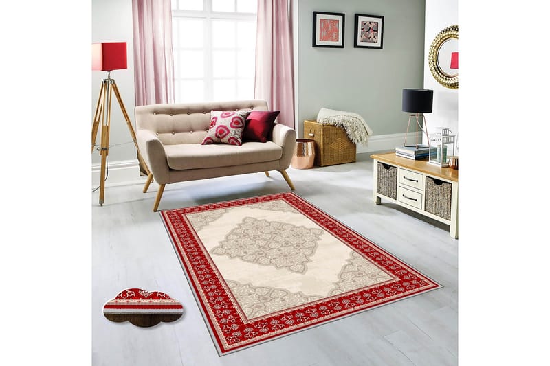 Matta Homefesto 100x150 cm - Multifärgad - Persisk matta - Orientalisk matta