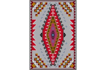 Matta Homefesto 100x150 cm - Multifärgad - Textil & mattor - Matta - Orientalisk matta - Persisk matta