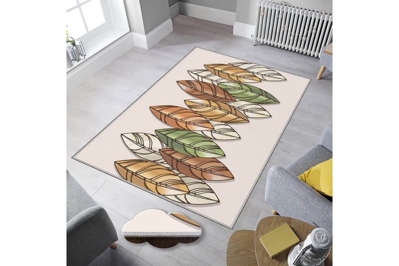 Matta Homefesto 100x150 cm - Multifärgad - Persisk matta - Orientalisk matta