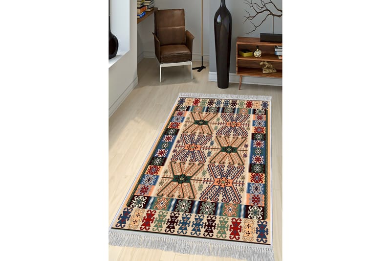 Matta Homefesto 100x150 cm - Multifärgad - Persisk matta - Orientalisk matta