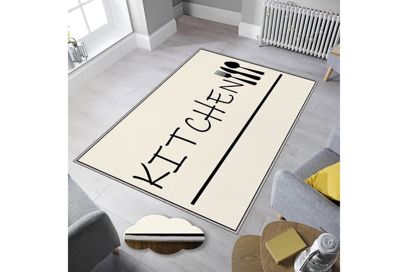 Matta Homefesto 100x150 cm - Multifärgad - Textil & mattor - Matta - Orientalisk matta - Persisk matta