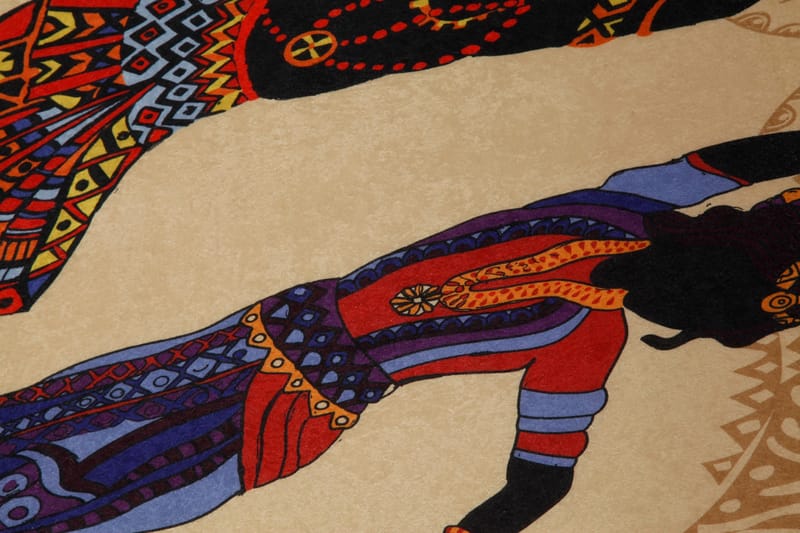 Matta Homefesto 100x150 cm - Multifärgad - Textil & mattor - Matta - Orientalisk matta - Persisk matta