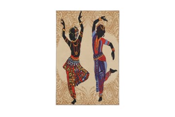 Matta Homefesto 100x150 cm - Multifärgad - Textil & mattor - Matta - Orientalisk matta - Persisk matta