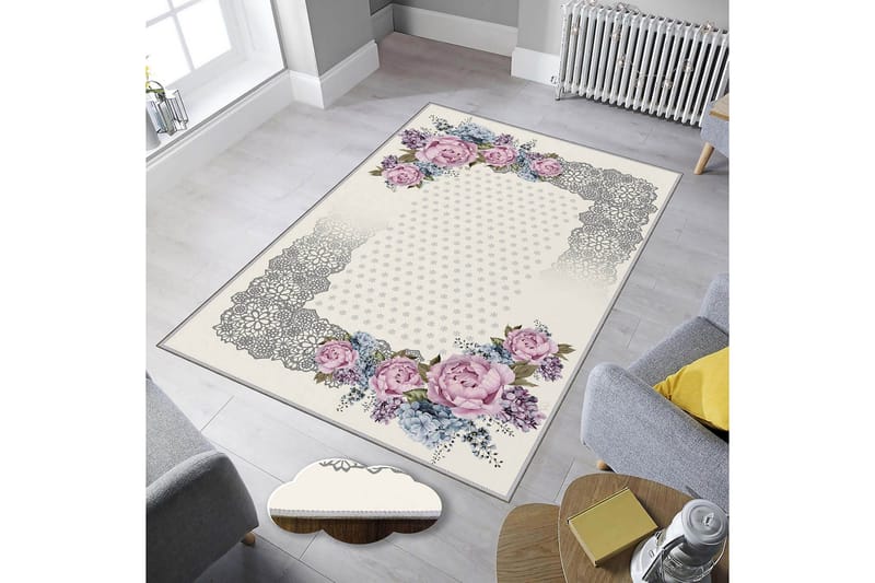 Matta Homefesto 100x150 cm - Multifärgad - Persisk matta - Orientalisk matta