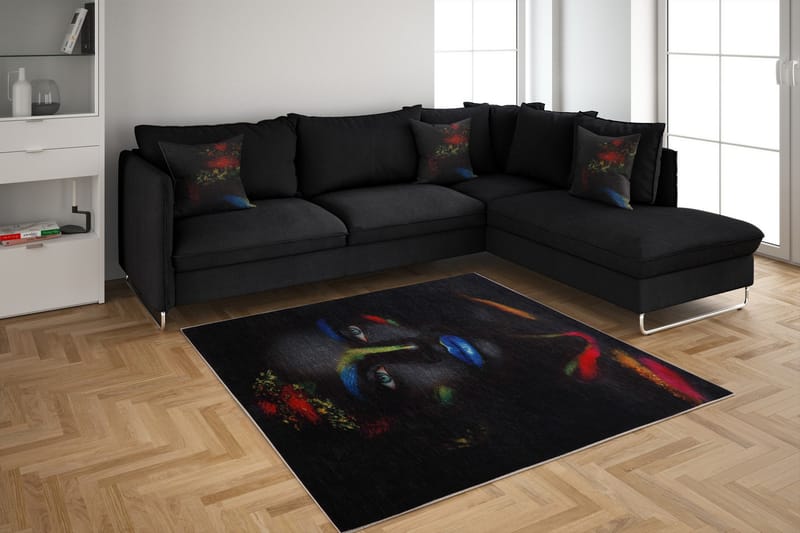 Matta Homefesto 100x150 cm - Multifärgad - Persisk matta - Orientalisk matta