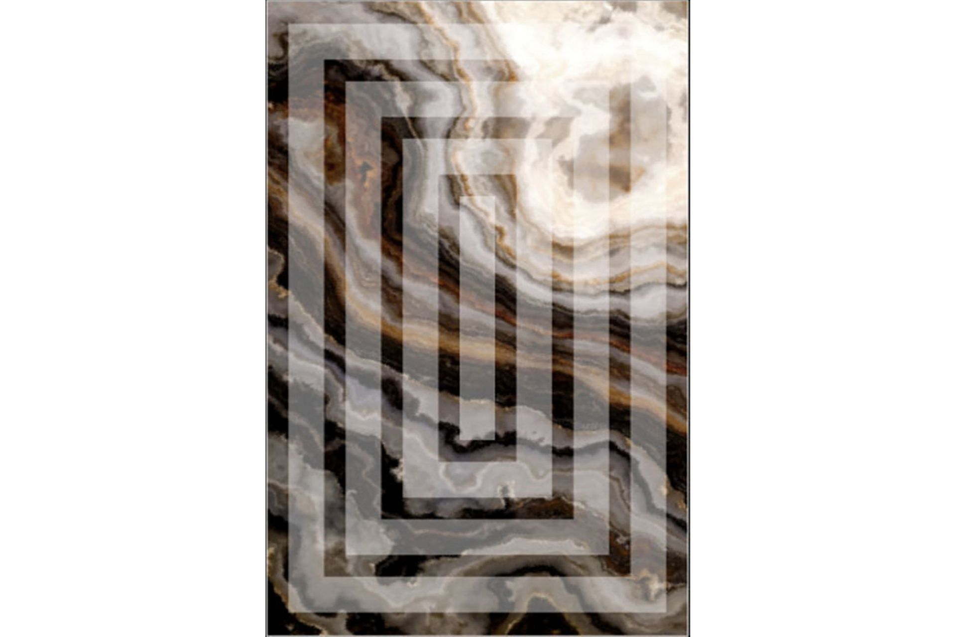 matta homefesto 100x150 cm - multifärgad