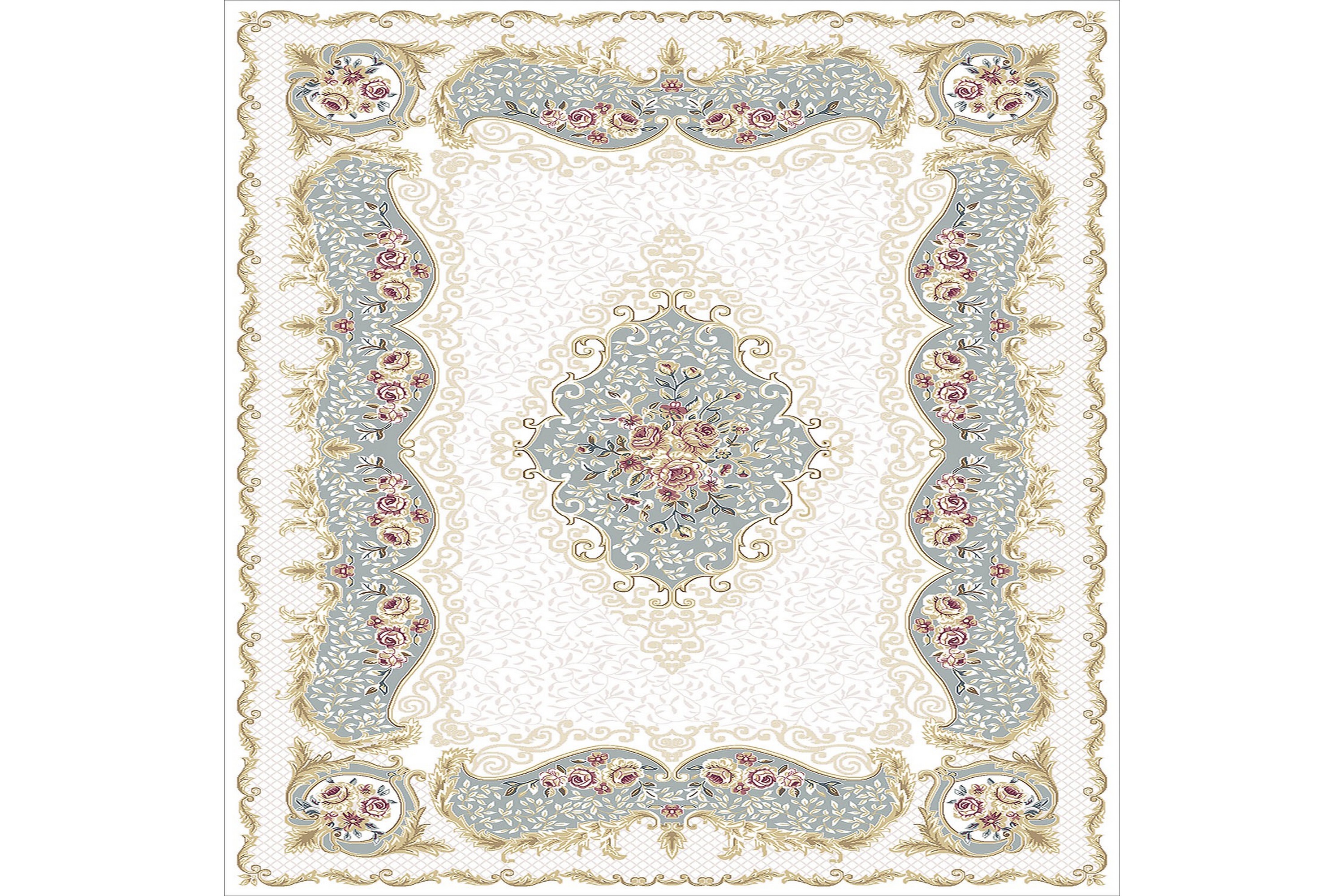 matta homefesto 100x150 cm - multifärgad