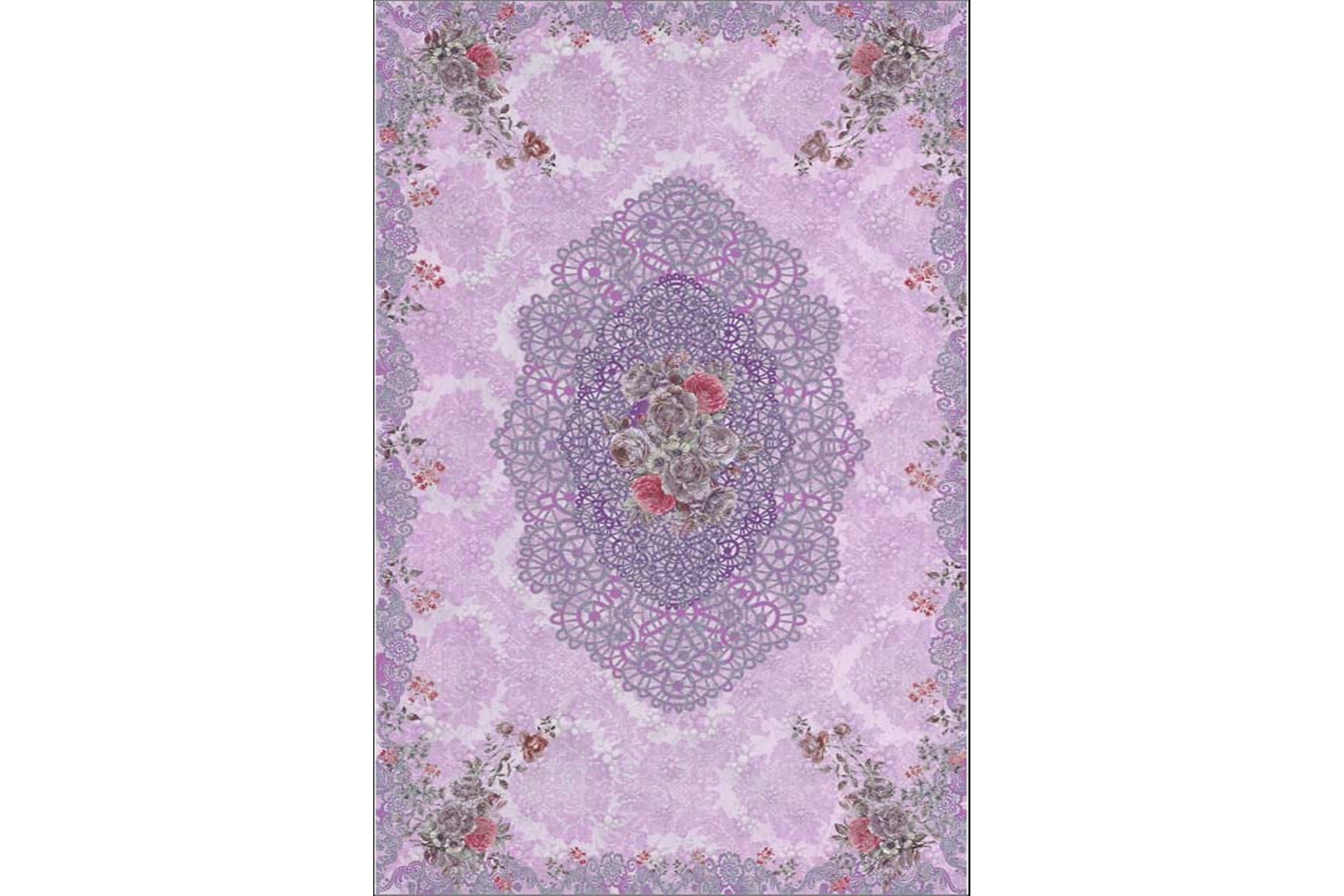 matta homefesto 100x150 cm - multifärgad