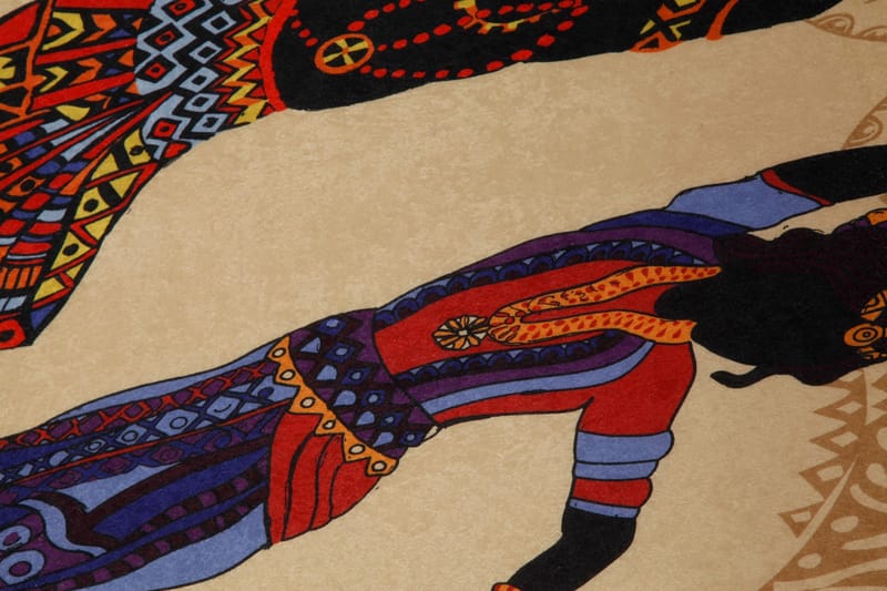 Matta Homefesto 100x200 cm - Multifärgad - Persisk matta - Orientalisk matta