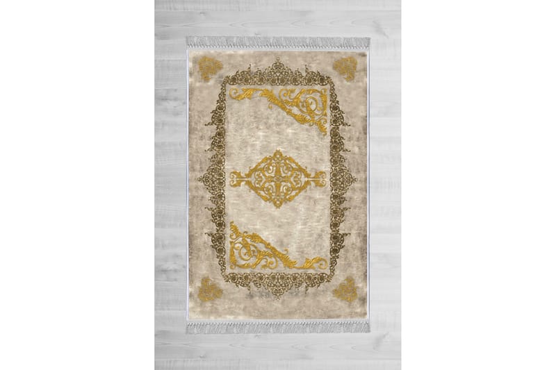 Matta Homefesto 100x200 cm - Multifärgad/Sammet - Persisk matta - Orientalisk matta