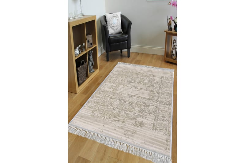 Matta Homefesto 100x200 cm - Multifärgad/Sammet - Persisk matta - Orientalisk matta