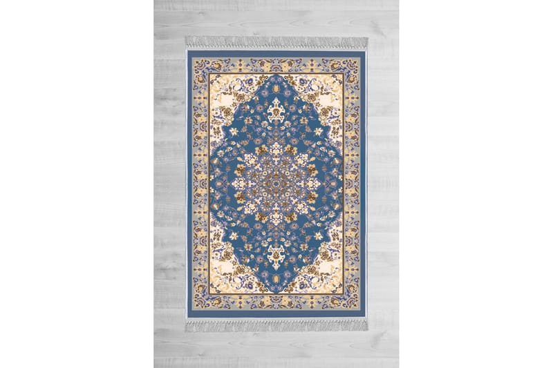 Matta Homefesto 100x200 cm - Multifärgad/Sammet - Persisk matta - Orientalisk matta