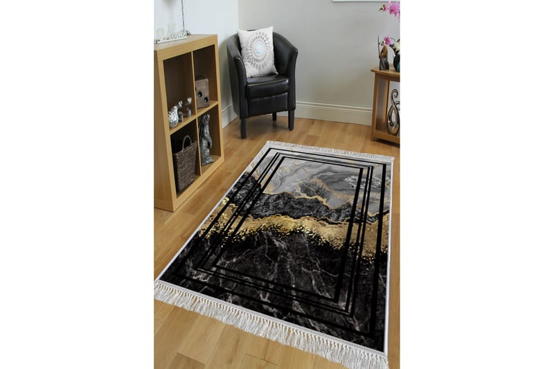 Matta Homefesto 100x200 cm - Multifärgad/Sammet - Textil & mattor - Matta - Orientalisk matta - Persisk matta
