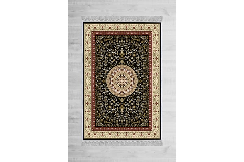 Matta Homefesto 100x200 cm - Multifärgad/Sammet - Persisk matta - Orientalisk matta