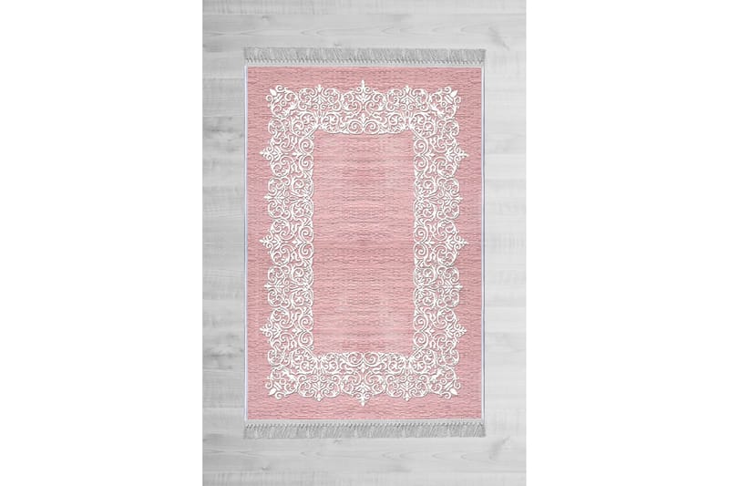 Matta Homefesto 100x200 cm - Multifärgad/Sammet - Persisk matta - Orientalisk matta